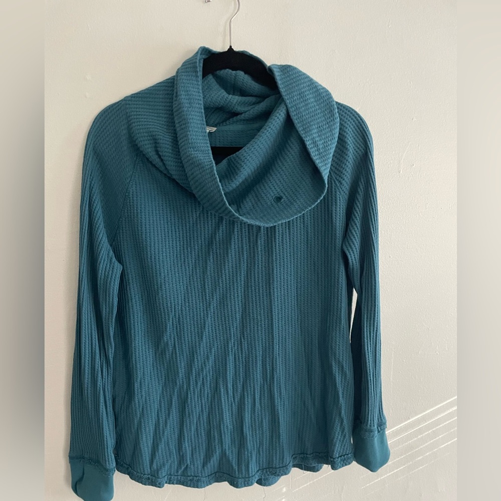 Sundance teal Women's athletic sweater